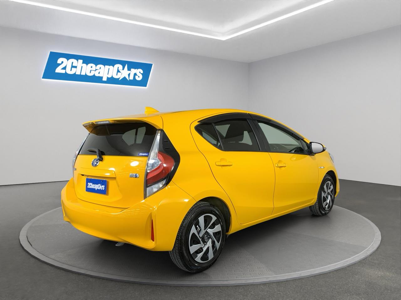 2017 Toyota Aqua New Shape G Hatchback REVERSING CAMERA + HEATED SEATS + AUTO LIGHTS