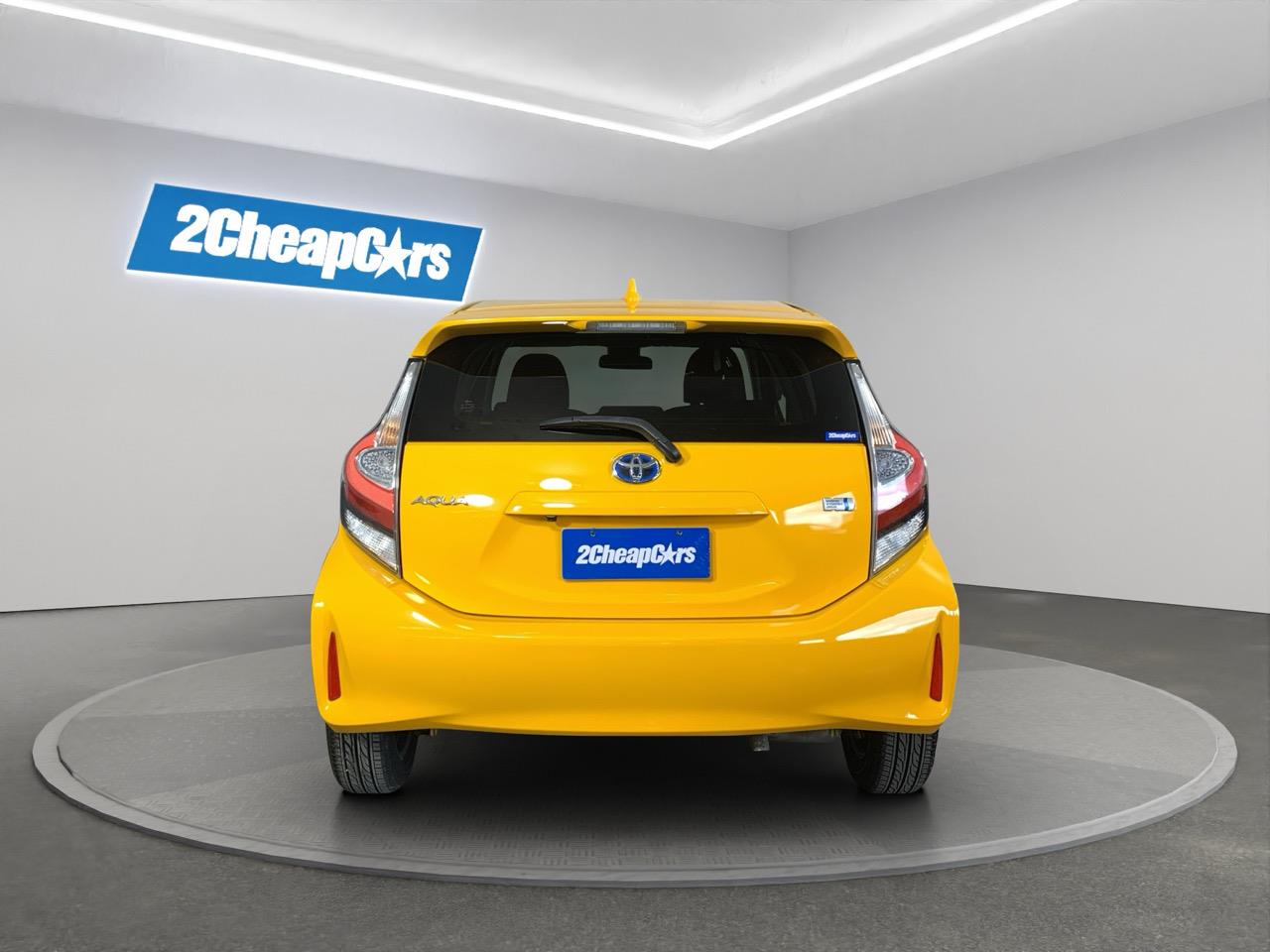 2017 Toyota Aqua New Shape G Hatchback REVERSING CAMERA + HEATED SEATS + AUTO LIGHTS