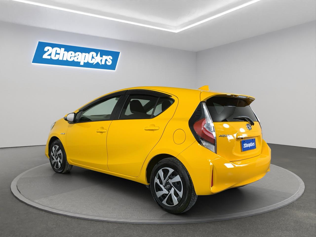 2017 Toyota Aqua New Shape G Hatchback REVERSING CAMERA + HEATED SEATS + AUTO LIGHTS