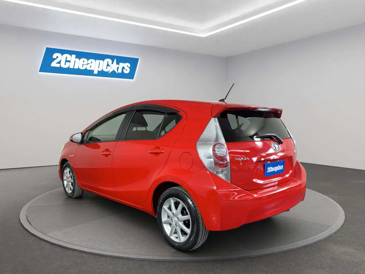 2013 Toyota Aqua G Hatchback HEATED SEATS+ PUSH BUTTON START + AUTO LIGHTS