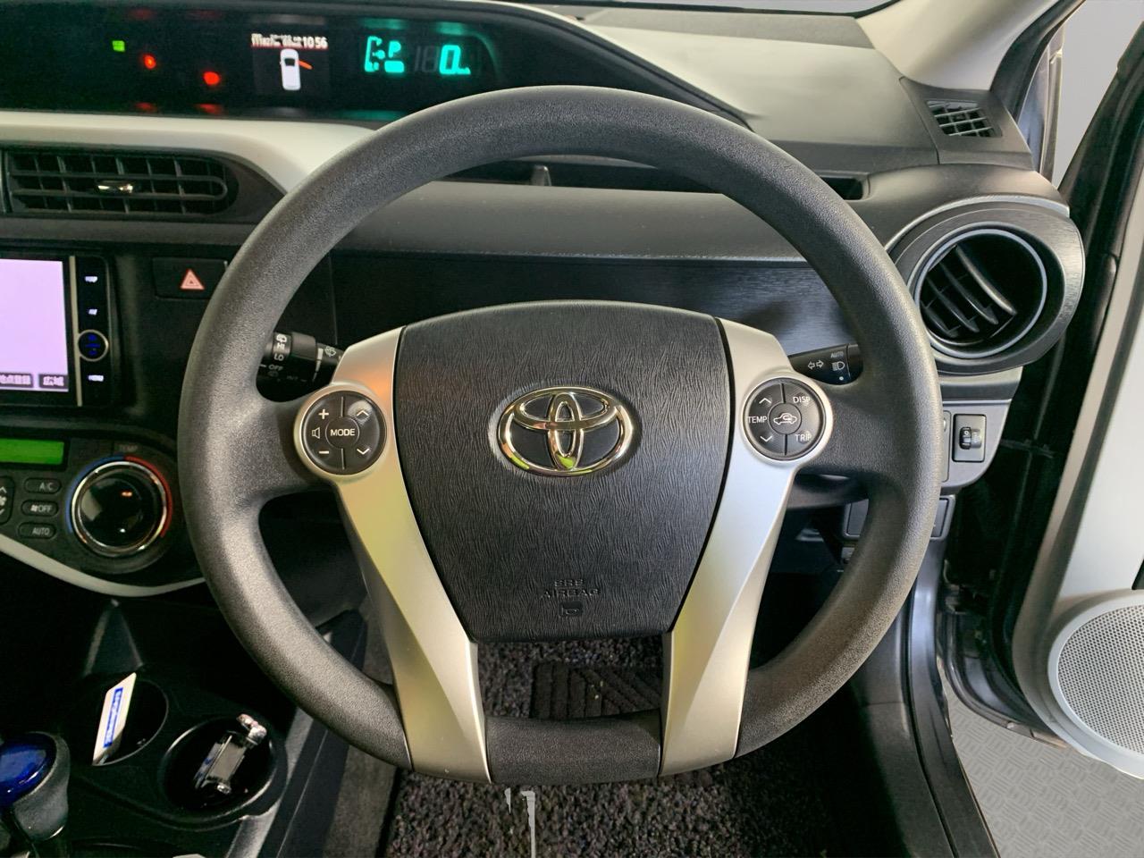 2013 Toyota Aqua G Hatchback HEATED SEATS + PUSH BUTTON START + AUTO LIGHTS