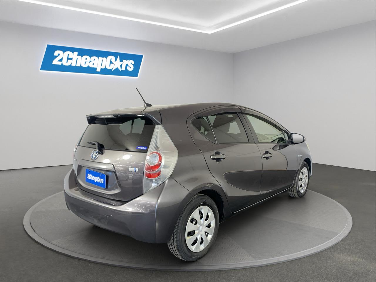 2013 Toyota Aqua G Hatchback HEATED SEATS + PUSH BUTTON START + AUTO LIGHTS