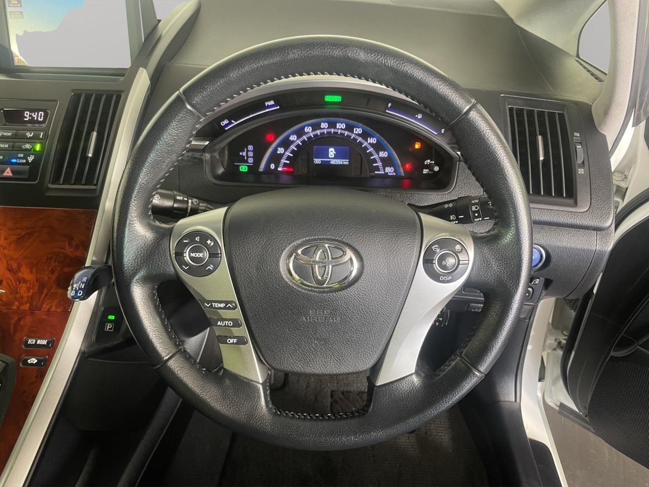 2012 Toyota SAI S Sedan LOW KMS + REVERSING CAMERA + AUTO LIGHTS