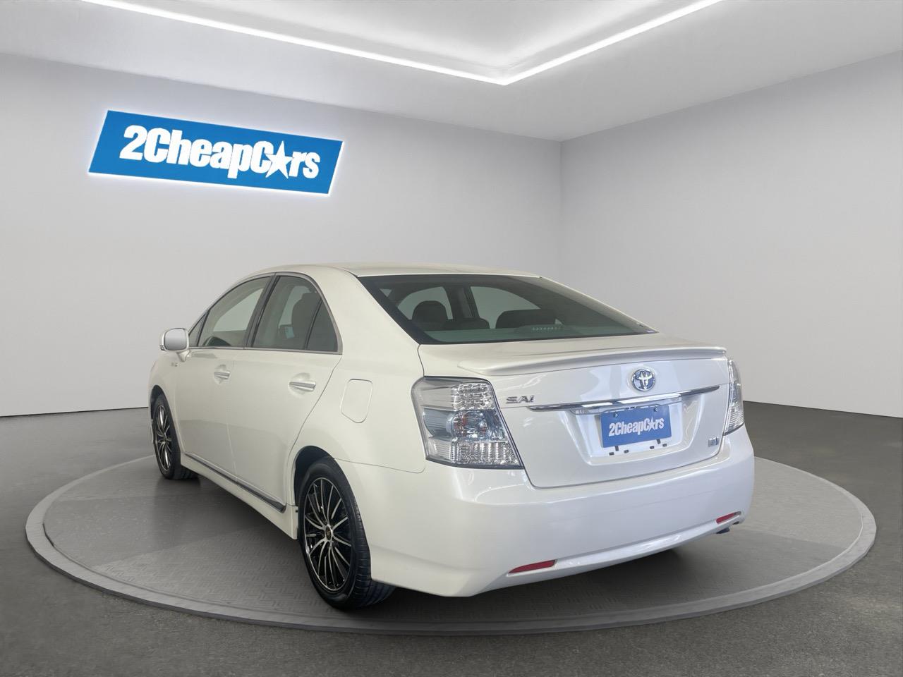 2012 Toyota SAI S Sedan LOW KMS + REVERSING CAMERA + AUTO LIGHTS