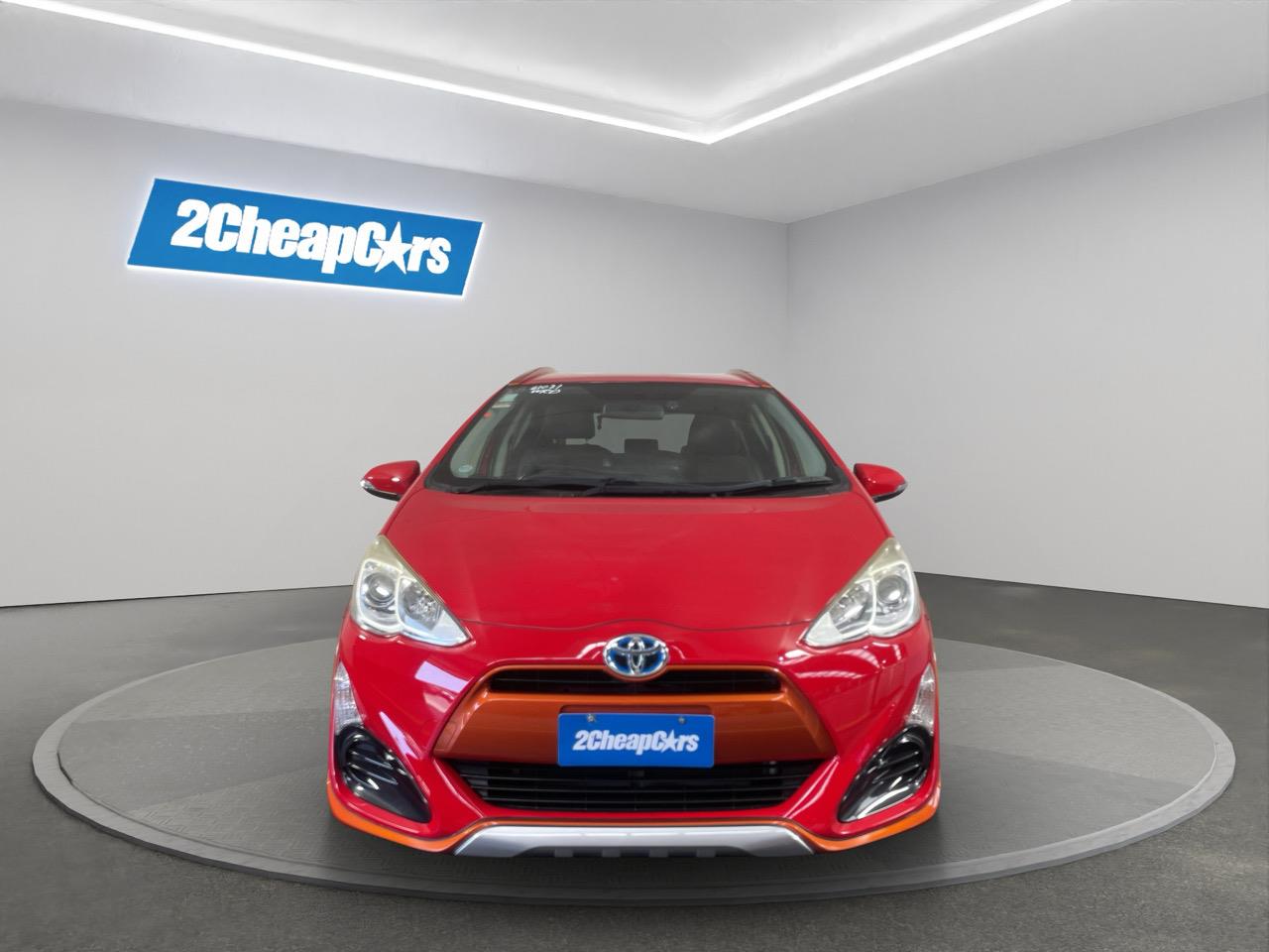 2014 Toyota Aqua X-URBAN Hatchback REVERSING CAMERA + HEATED SEATS + PUSH START