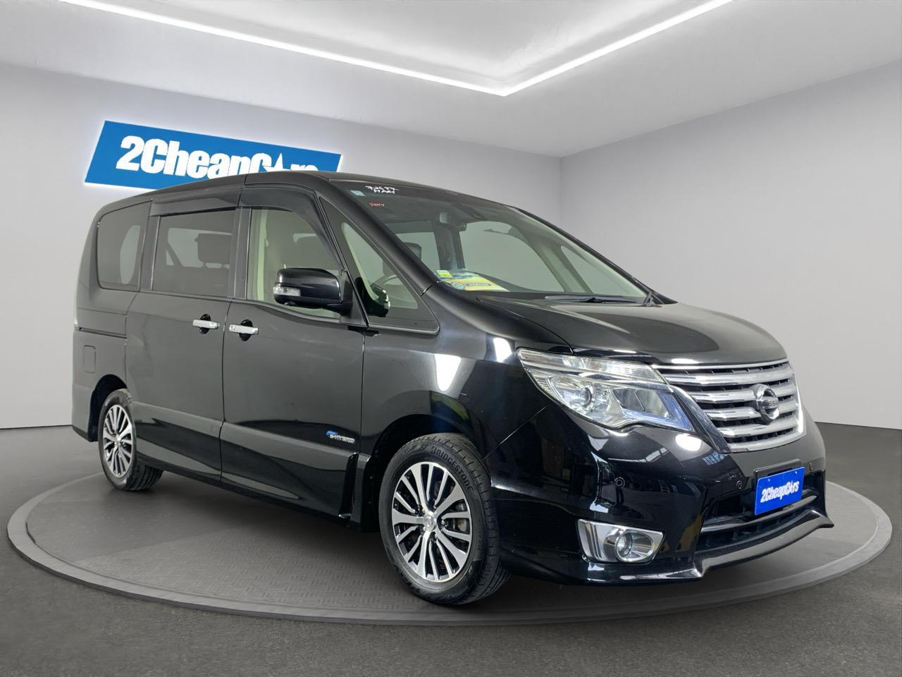 2015 Nissan Serena Hybrid Highway Star People Mover CRUISE CONTROL + POWER SLIDING DOORS + AUTO LIGHTS