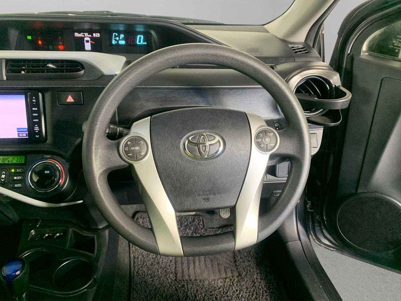 2014 Toyota Aqua S Hatchback HEATED SEATS + REVERSING CAMERA + PUSH BUTTON START