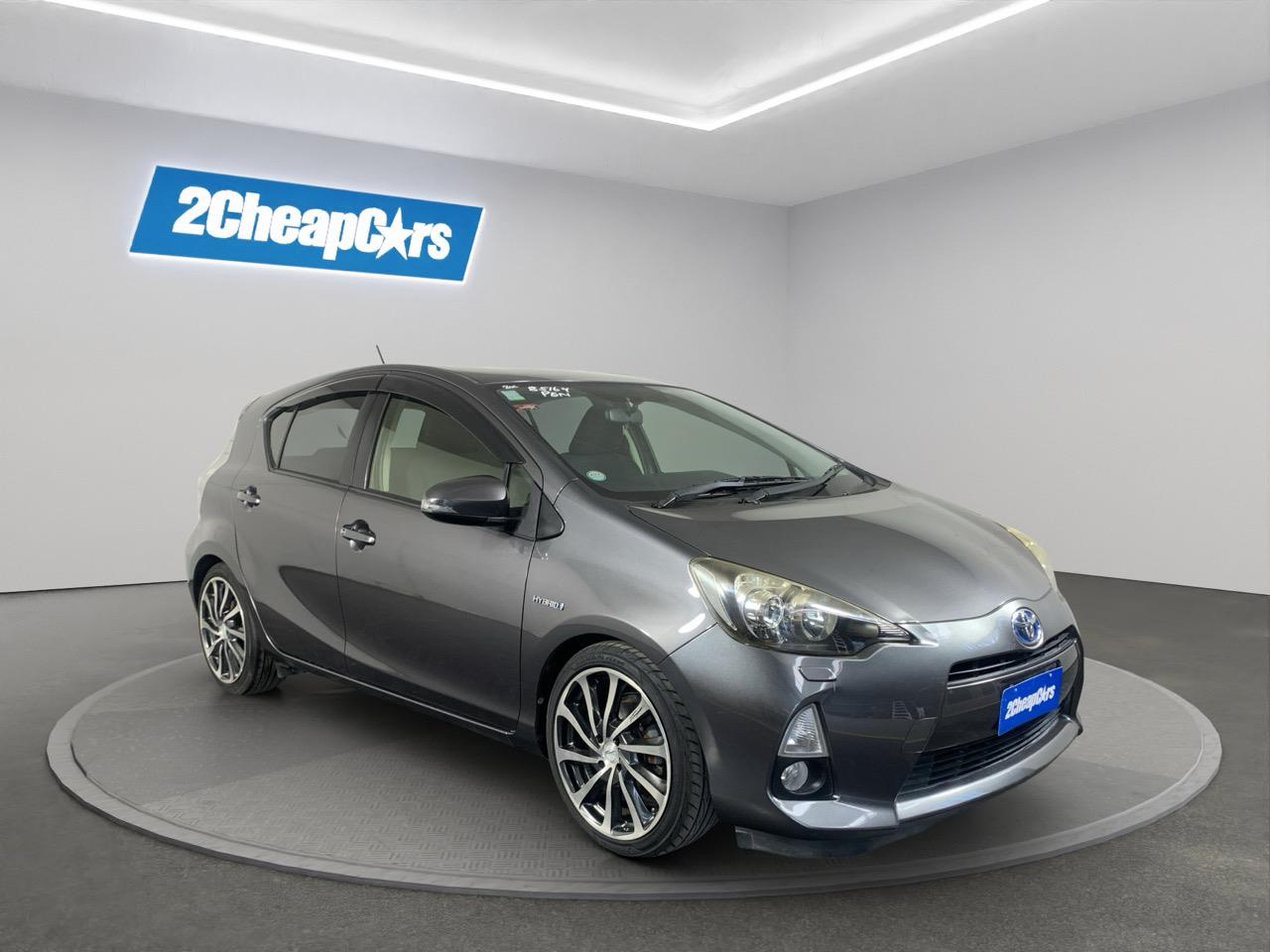 2014 Toyota Aqua S Hatchback HEATED SEATS + REVERSING CAMERA + PUSH BUTTON START