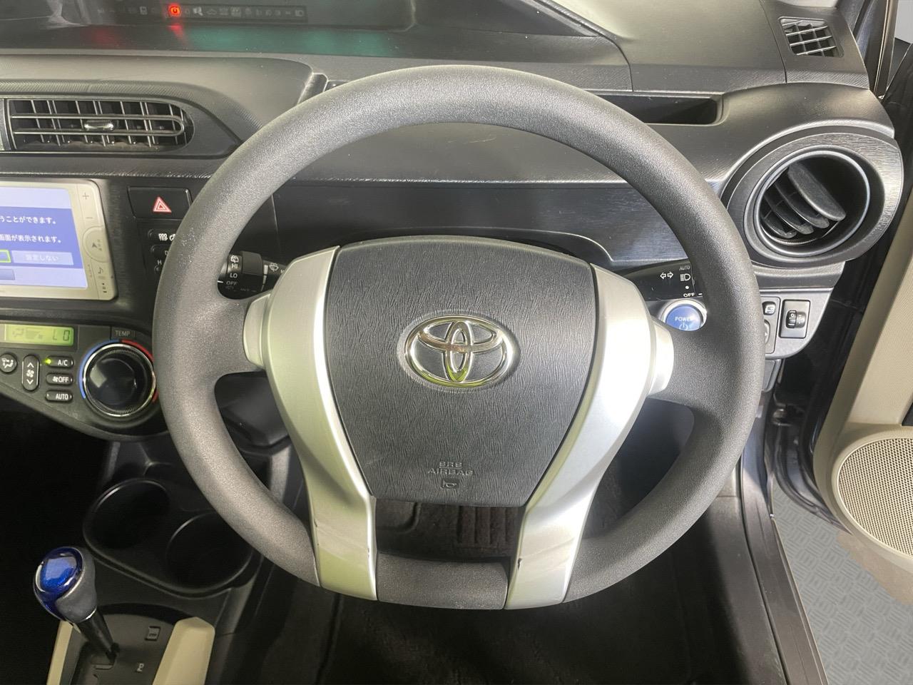 2012 Toyota Aqua S Hatchback LOW KMS + AUTO LIGHTS + PUSH BUTTON START