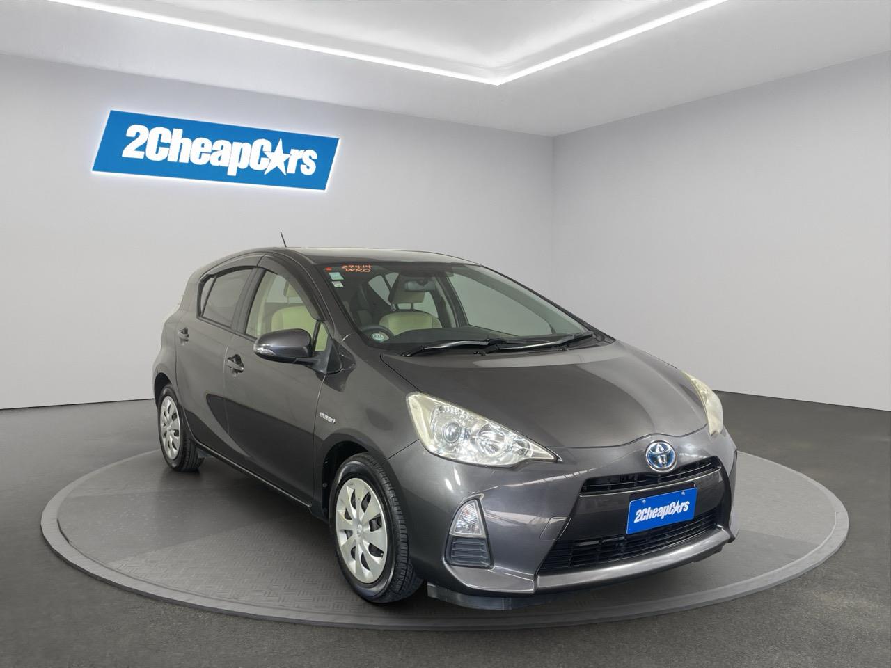 2012 Toyota Aqua S Hatchback LOW KMS + AUTO LIGHTS + PUSH BUTTON START