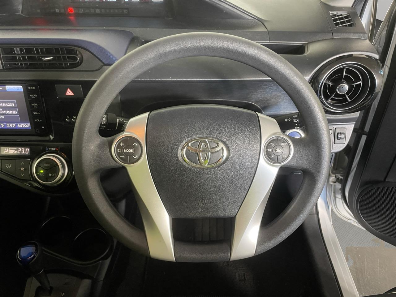 2015 Toyota Aqua Facelift Model S Hatchback LOW KM + REVERSING CAMERA + AUTO LIGHTS