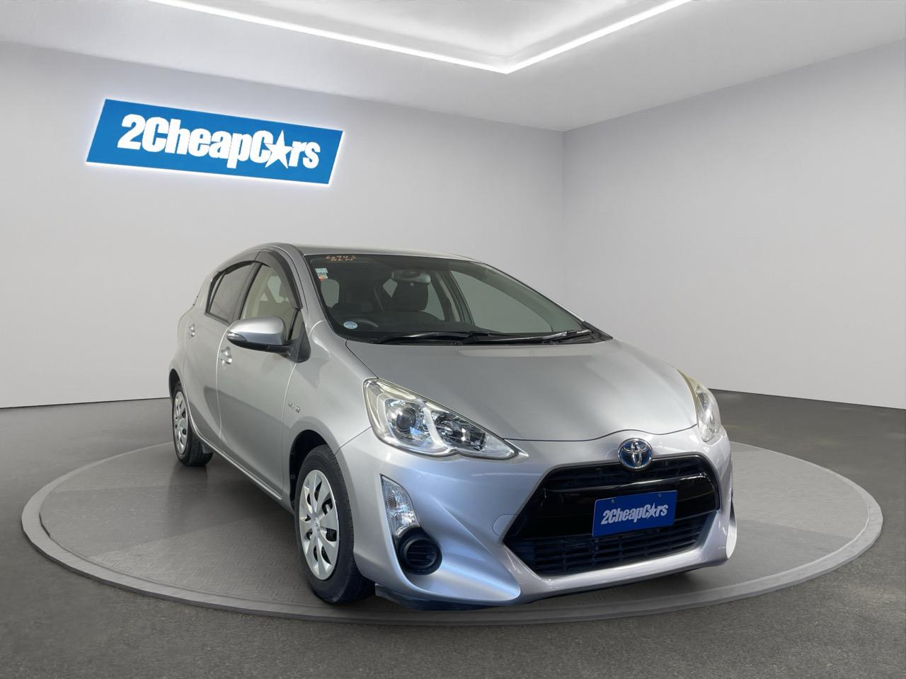 2015 Toyota Aqua Facelift Model S Hatchback LOW KM + REVERSING CAMERA + AUTO LIGHTS