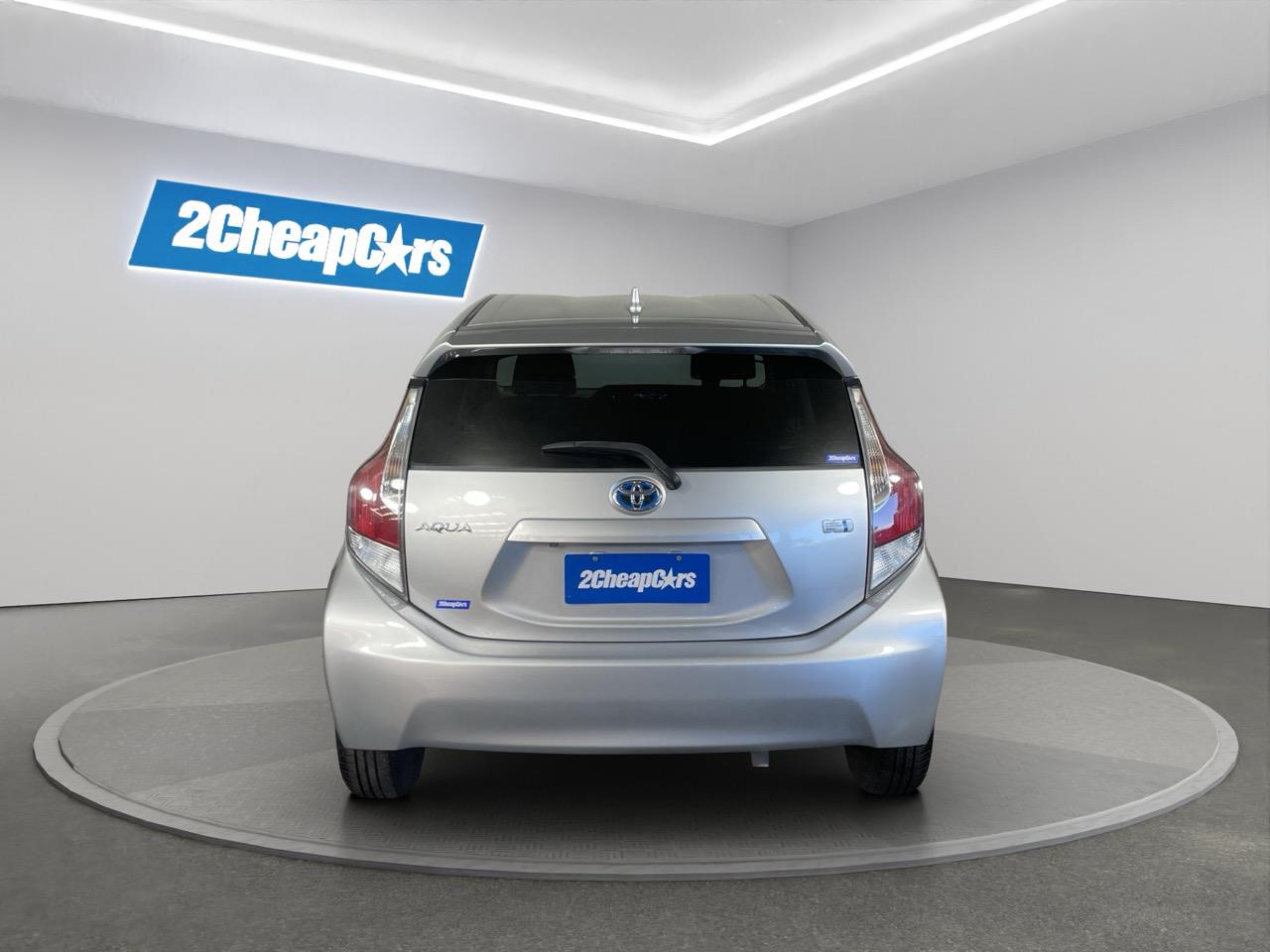 2015 Toyota Aqua Facelift Model S Hatchback LOW KM + REVERSING CAMERA + AUTO LIGHTS