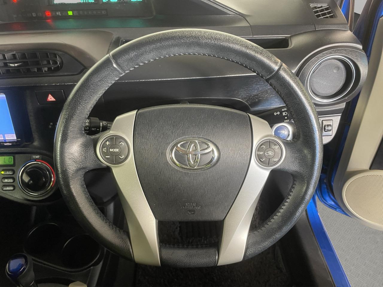 2013 Toyota Aqua G Hatchback REVERSING CAMERA + AUTO LIGHTS + PUSH START