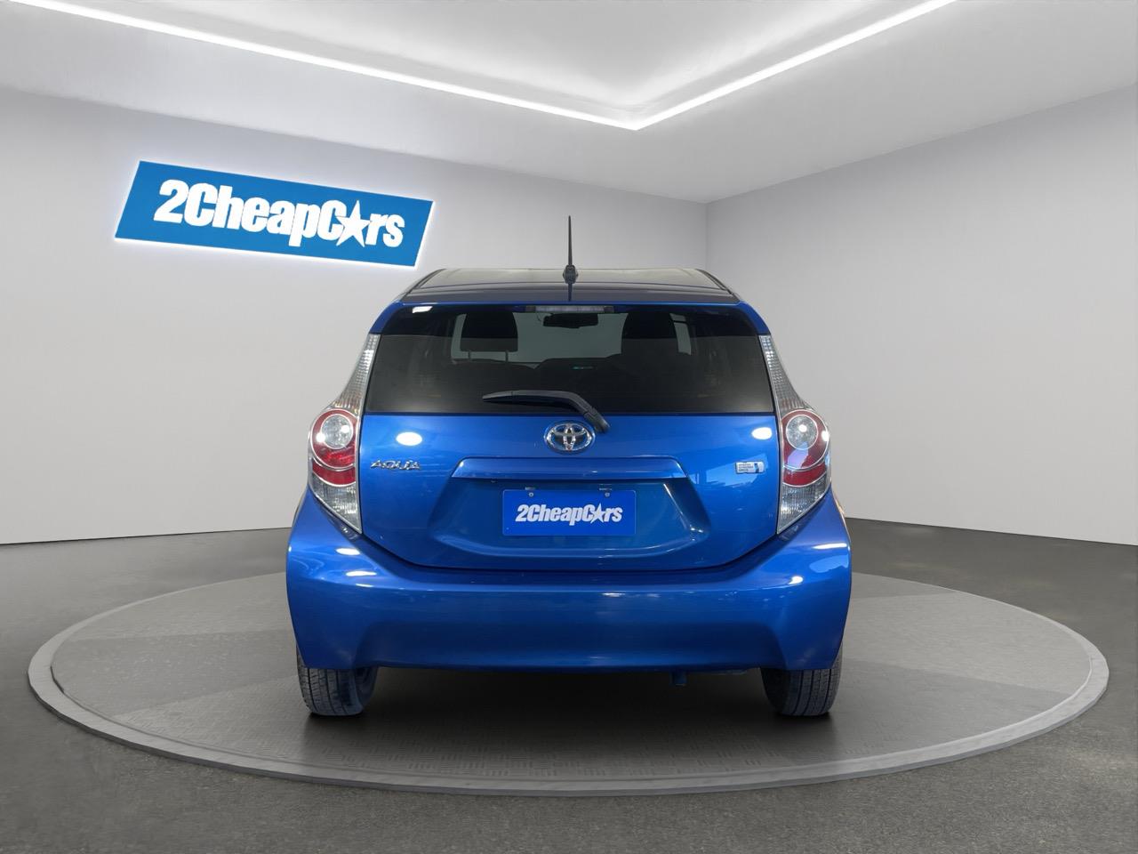 2013 Toyota Aqua G Hatchback REVERSING CAMERA + AUTO LIGHTS + PUSH START