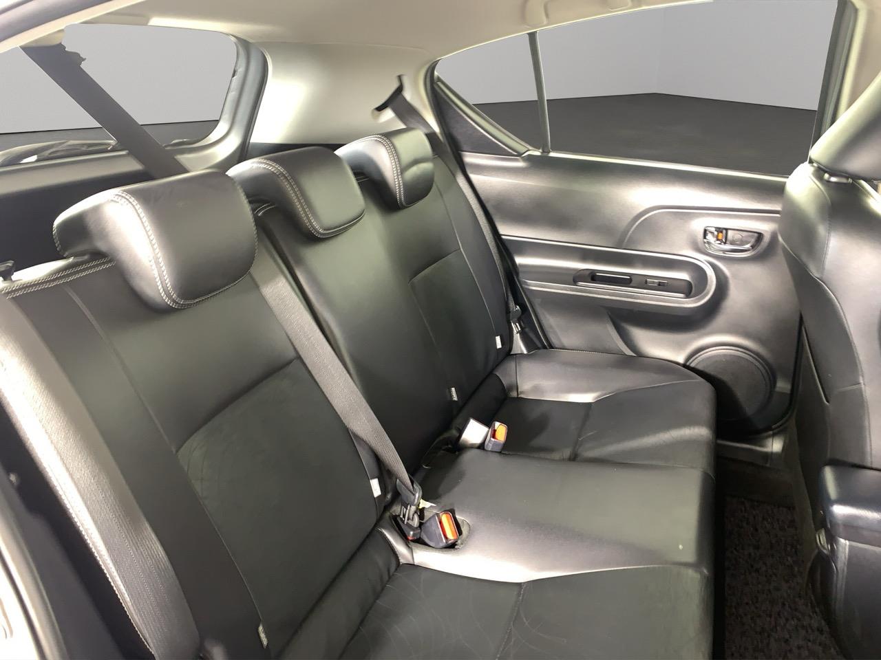 2015 Toyota Aqua Facelift Model G Black Soft Leather Selection Hatchback CRUISE CONTROL + REVERSING CAMERA + AUTO LIGHTS