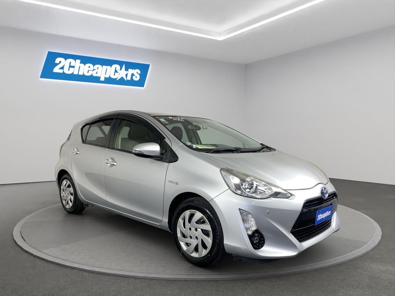 2015 Toyota Aqua Facelift Model G Black Soft Leather Selection Hatchback CRUISE CONTROL + REVERSING CAMERA + AUTO LIGHTS