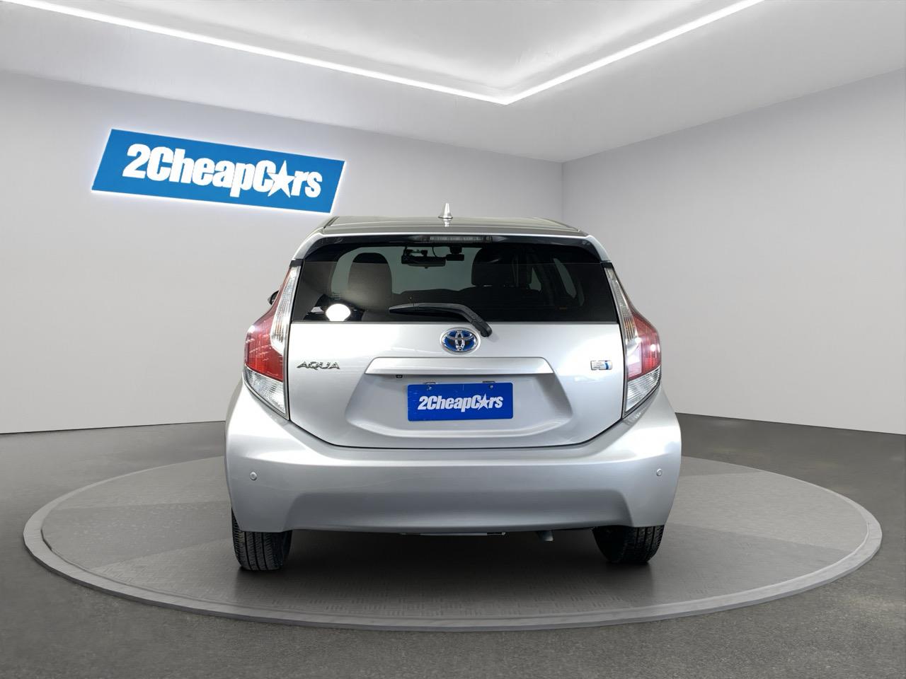 2015 Toyota Aqua Facelift Model G Black Soft Leather Selection Hatchback CRUISE CONTROL + REVERSING CAMERA + AUTO LIGHTS