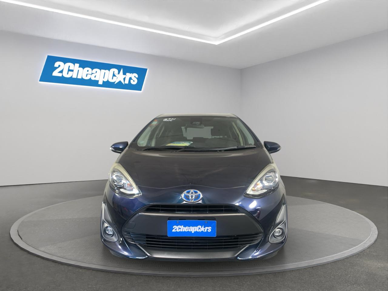 2017 Toyota Aqua New Shape G Hatchback PUSH BUTTON START + AUTO LIGHTS + REVERSING CAMERA