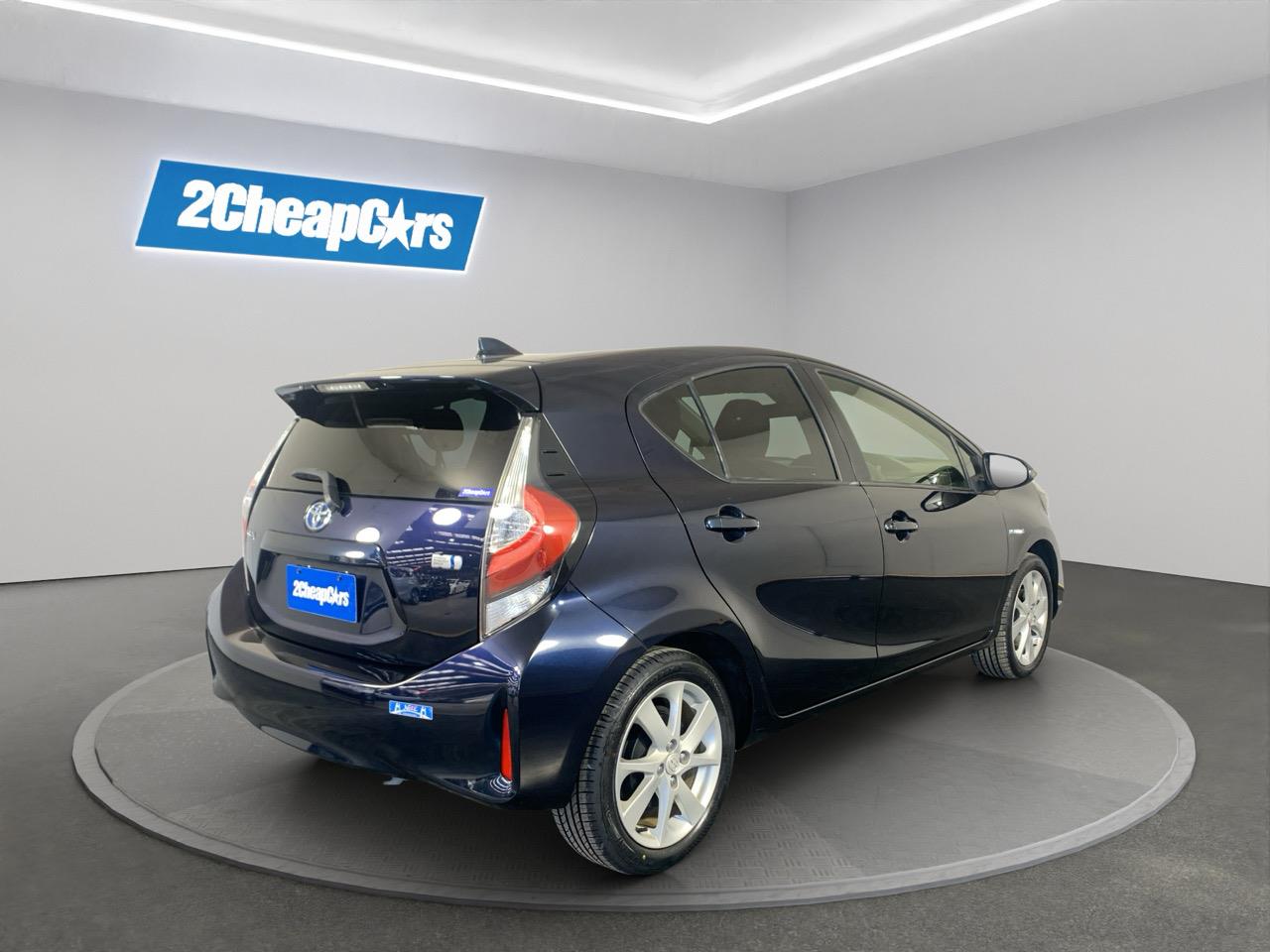 2017 Toyota Aqua New Shape G Hatchback PUSH BUTTON START + AUTO LIGHTS + REVERSING CAMERA