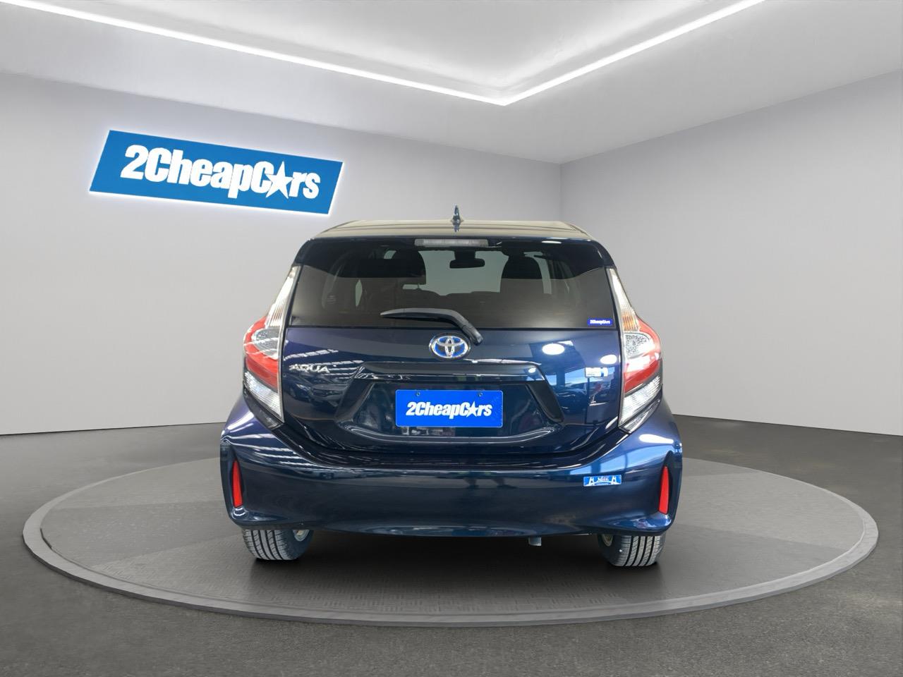 2017 Toyota Aqua New Shape G Hatchback PUSH BUTTON START + AUTO LIGHTS + REVERSING CAMERA