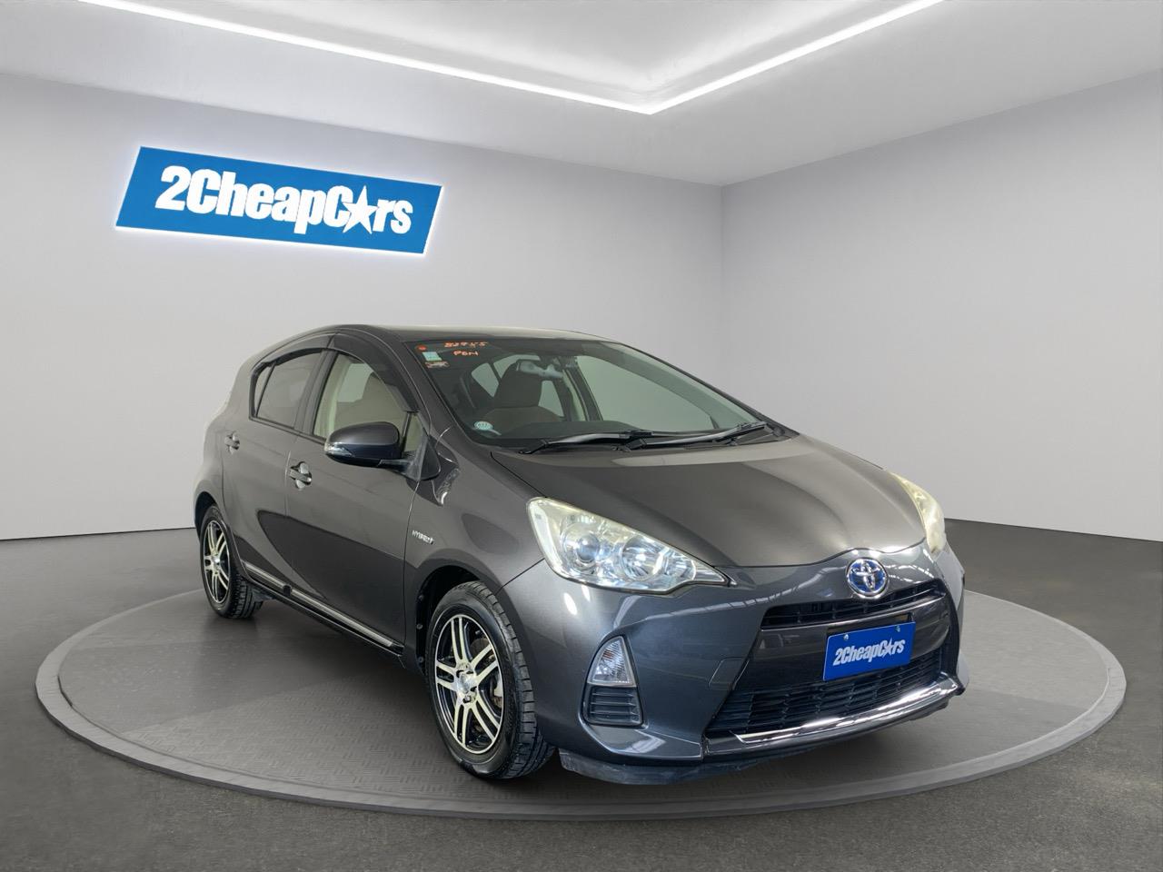 2012 Toyota Aqua G Hatchback REVERSING CAMERA + PUSH BUTTON START + AUTO LIGHTS