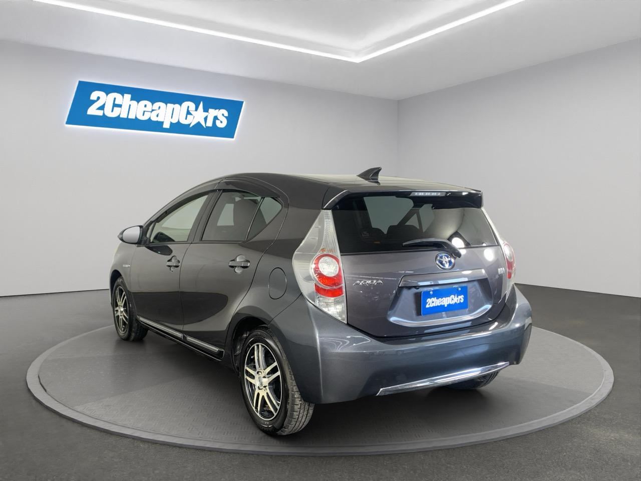 2012 Toyota Aqua G Hatchback REVERSING CAMERA + PUSH BUTTON START + AUTO LIGHTS