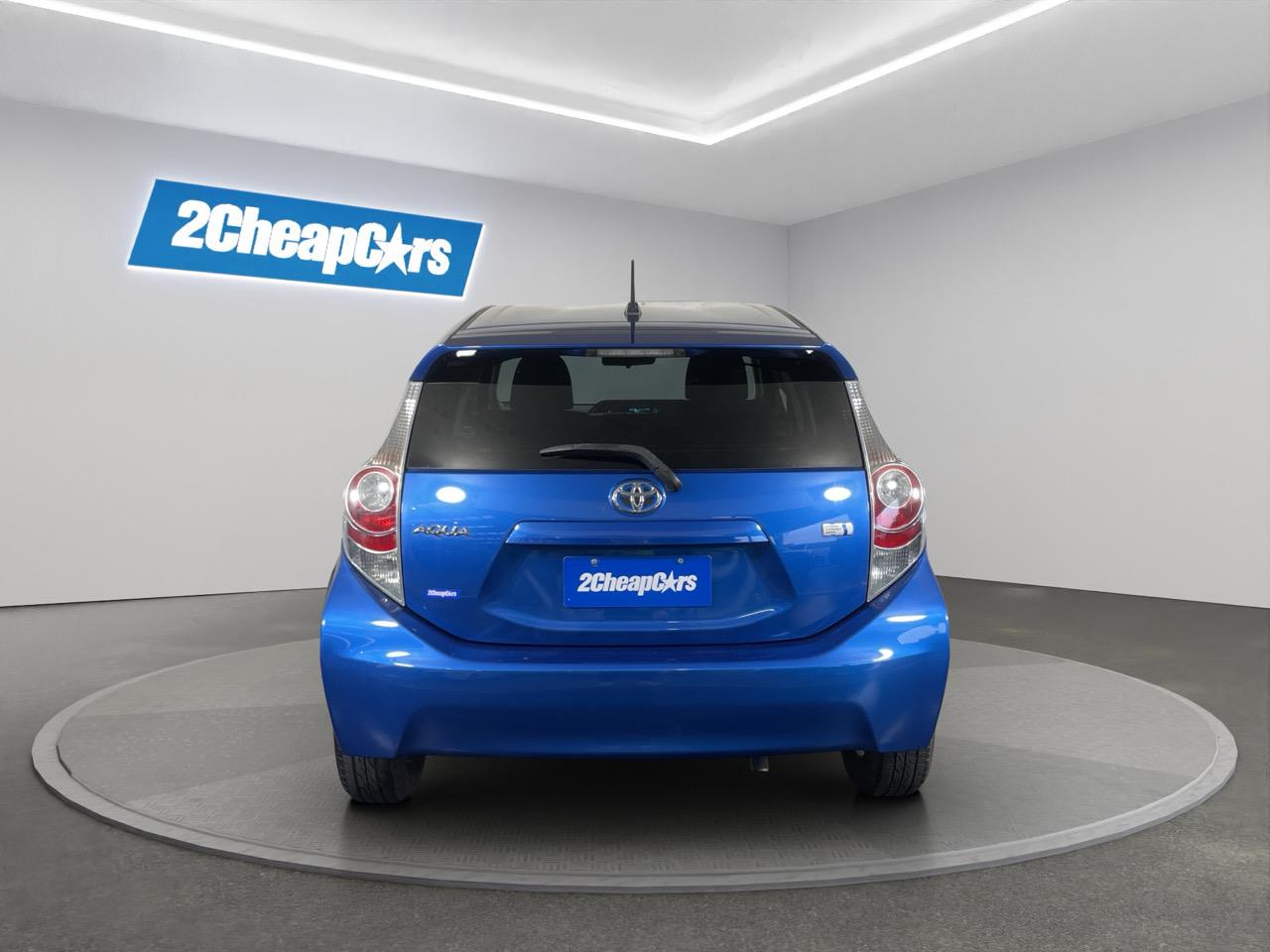 2014 Toyota Aqua S Hatchback AUTO LIGHTS + PUSH START