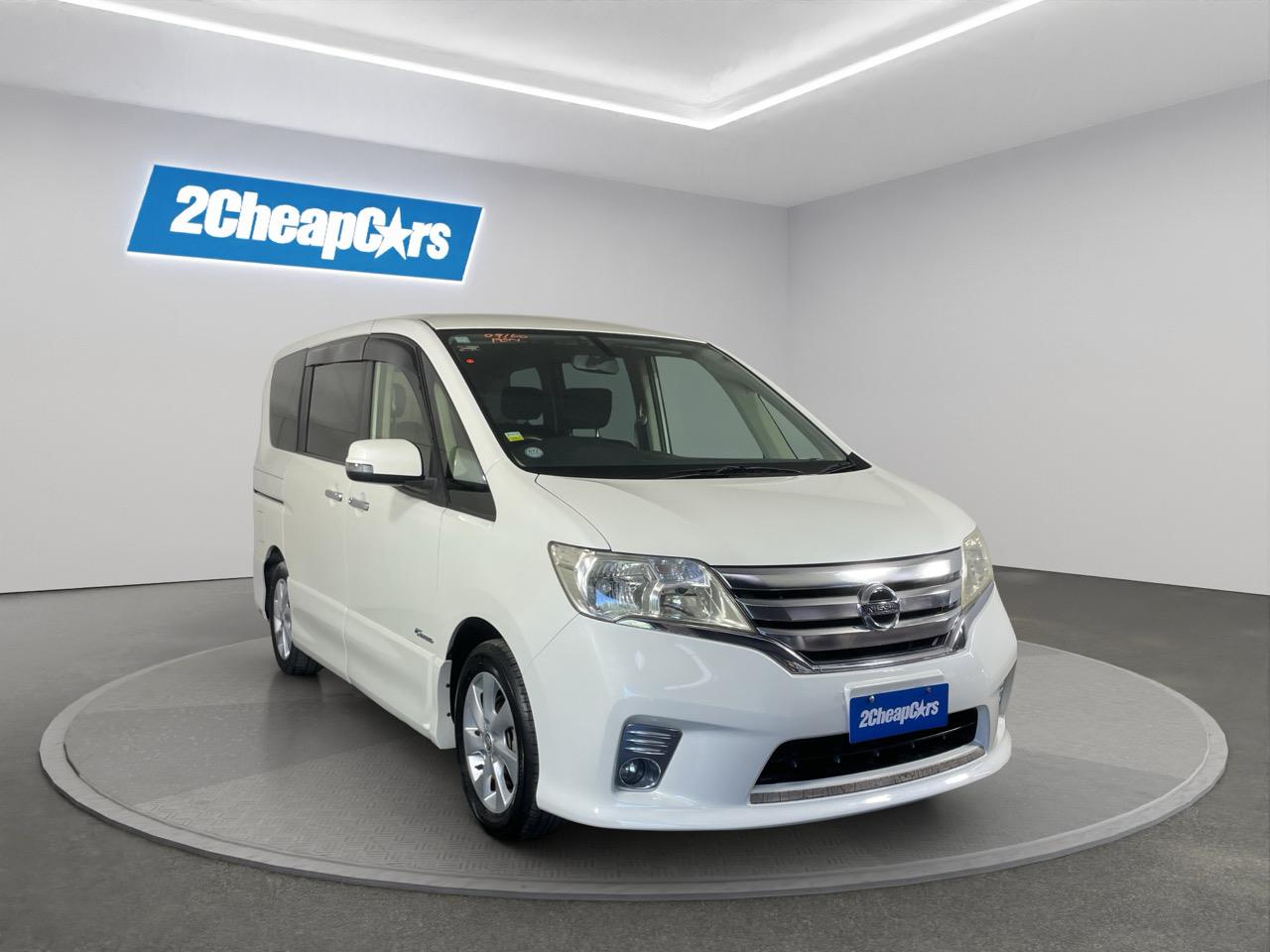 2012 Nissan Serena Hybrid Highway Star People Mover REVESING CAMERA + PUSH SRART + AUTO LIGHTS