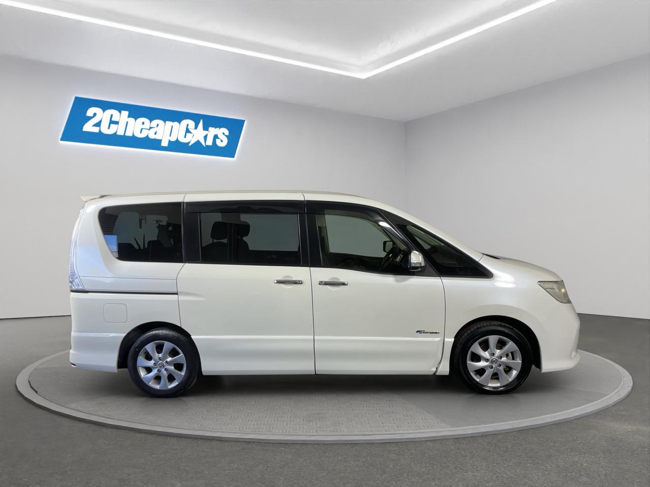 2012 Nissan Serena Hybrid Highway Star People Mover REVESING CAMERA + PUSH SRART + AUTO LIGHTS