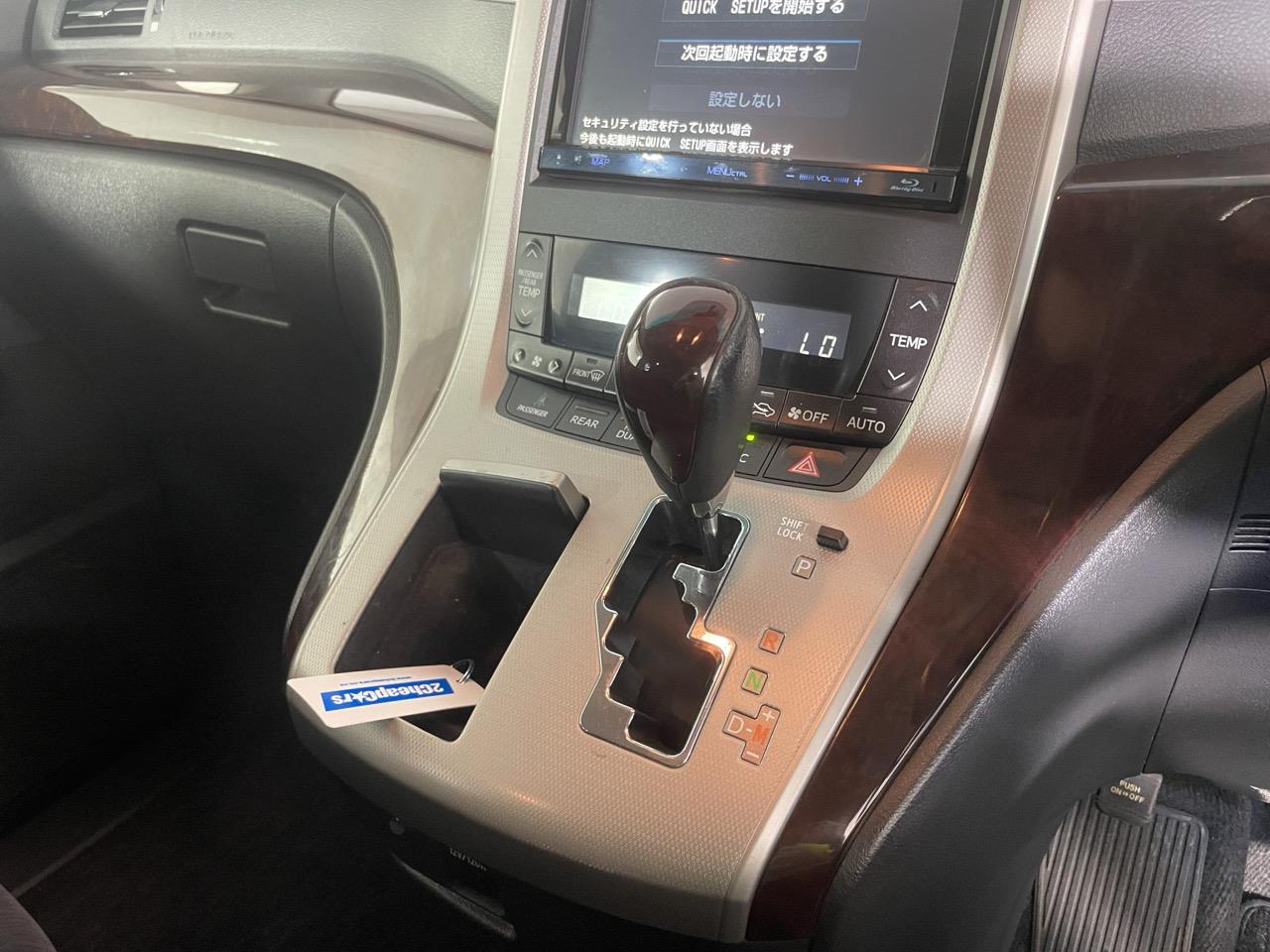 2012 Toyota Vellfire 2.4Z People Mover REVERSING CAMERA + PARKING SENSORS