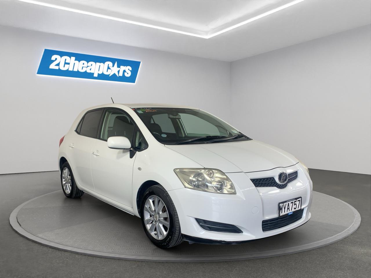 2007 Toyota Auris 180G S PACKAGE Hatchback REVESING CAMERA + PUSH START + AUTO LIGHTS