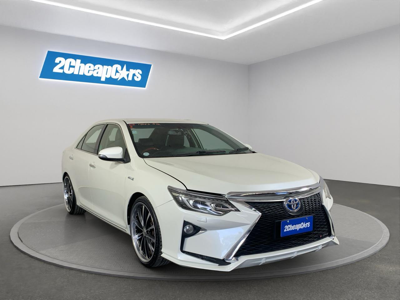 2012 Toyota Camry Hybrid Leather Package Sedan REVESING CAMERA + PUSH SRART + AUTO LIGHTS