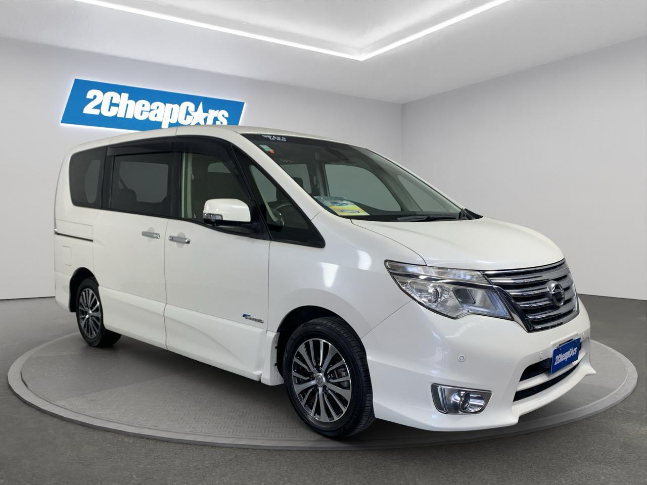 2015 Nissan Serena Hybrid Highway Star People Mover CRUISE CONTROL + POWER SLIDING DOORS 