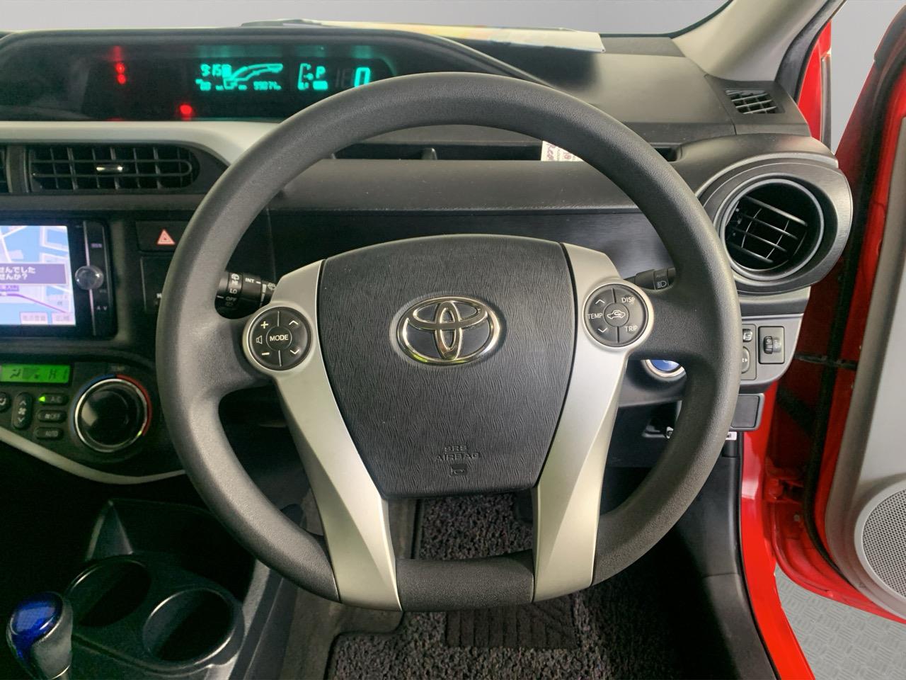 2012 Toyota Aqua S Hatchback PUSH BUTTON START + AUTO LIGHTS + REVERSING CAMERA