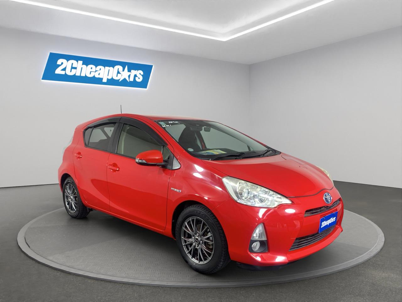 2012 Toyota Aqua S Hatchback PUSH BUTTON START + AUTO LIGHTS + REVERSING CAMERA