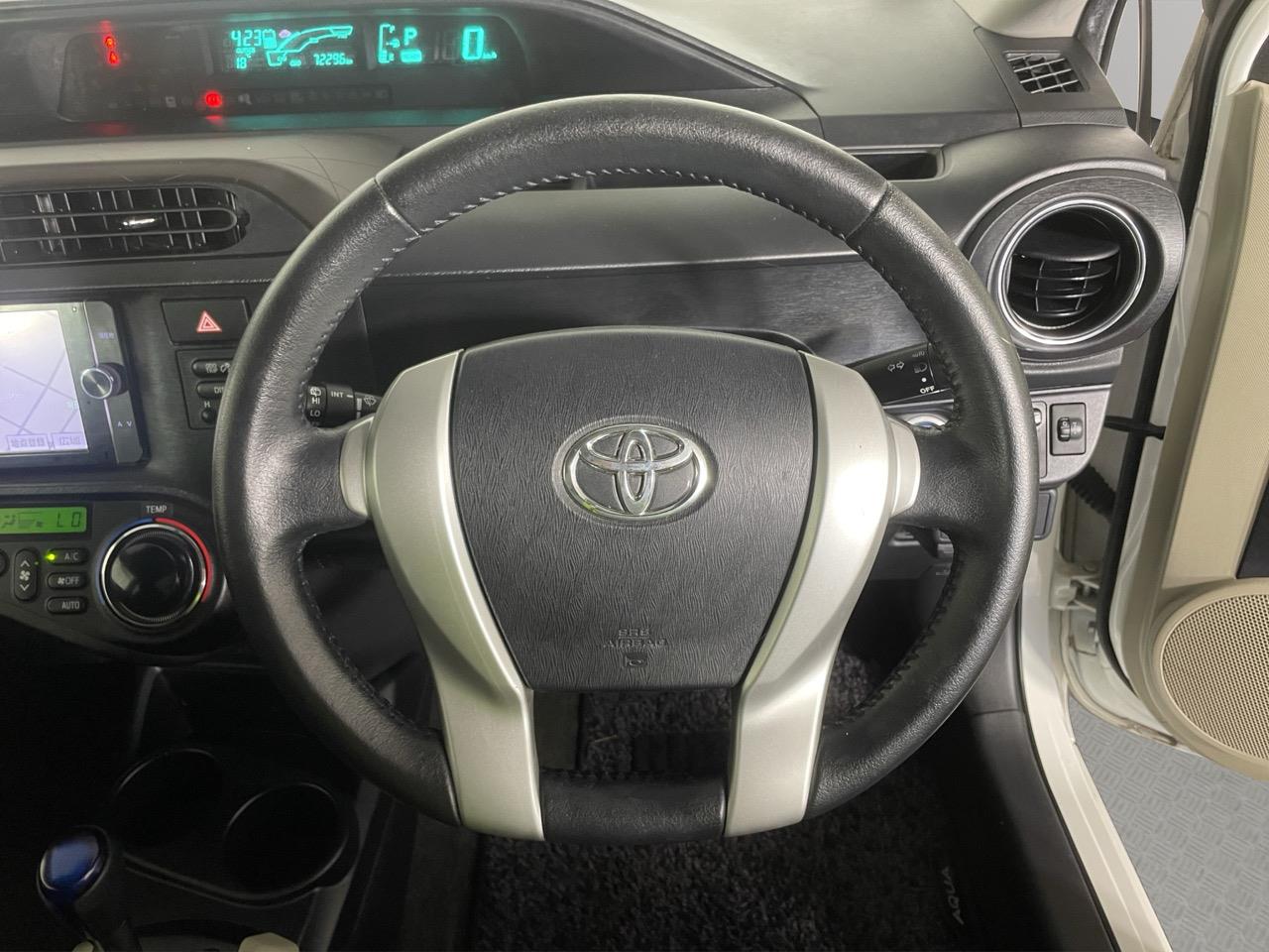 2013 Toyota Aqua G Hatchback AUTO LIGHTS + PUSH BUTTON START + ALLOY WHEELS