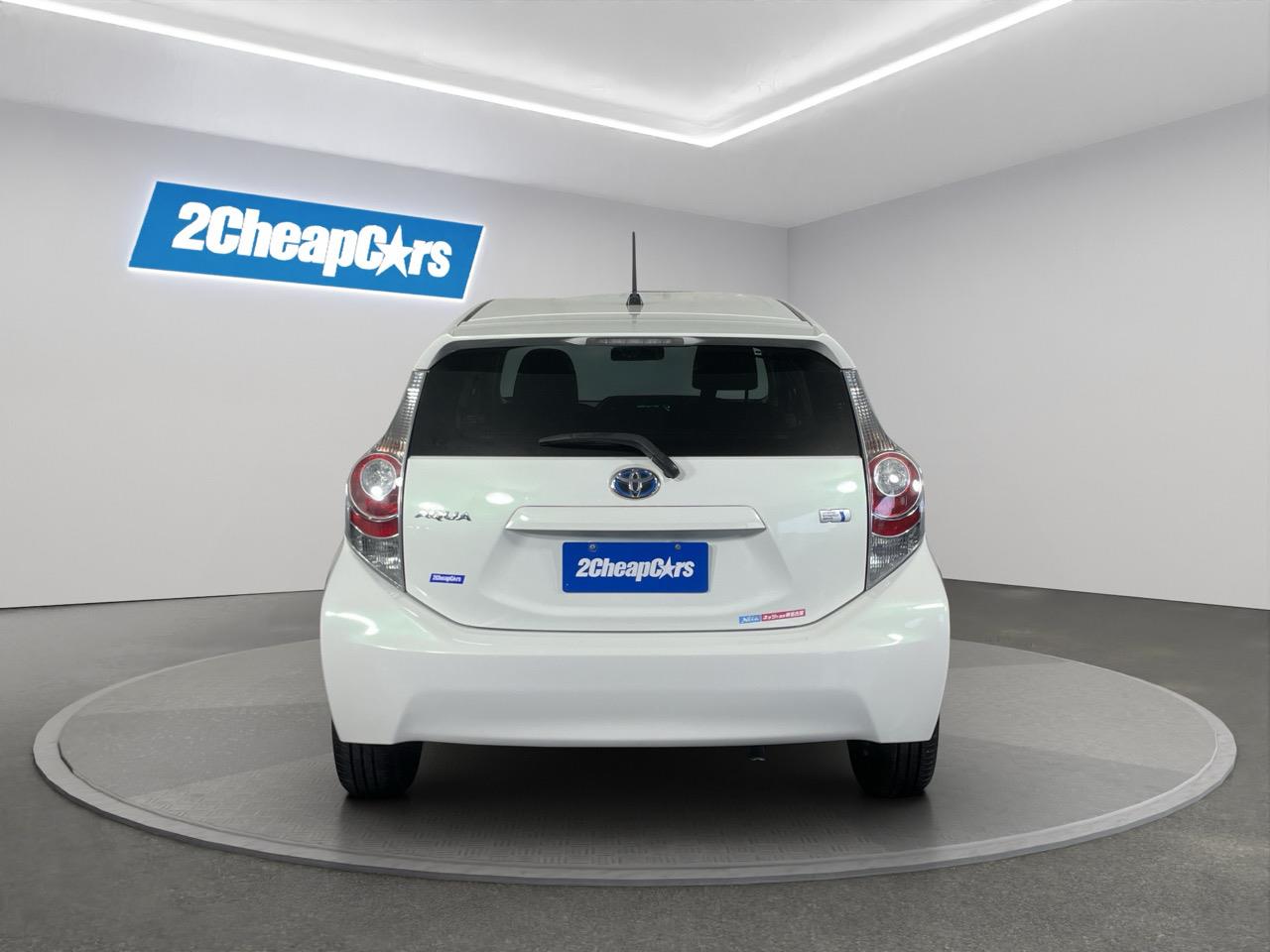 2013 Toyota Aqua G Hatchback AUTO LIGHTS + PUSH BUTTON START + ALLOY WHEELS