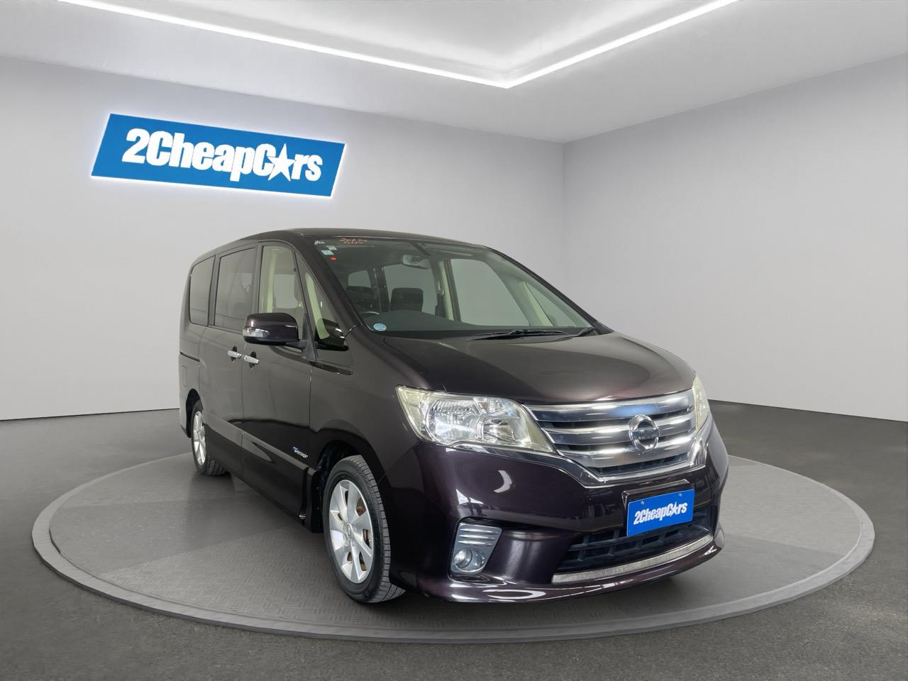 2012 Nissan Serena Hybrid Highway Star People Mover REVERSING CAMERA + POWER SLIDING DOORS