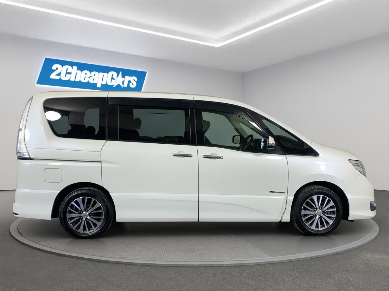 2015 Nissan Serena Hybrid Highway Star People Mover CRUISE CONTROL + POWER SLIDING DOOR + AUTO LIGHTS 