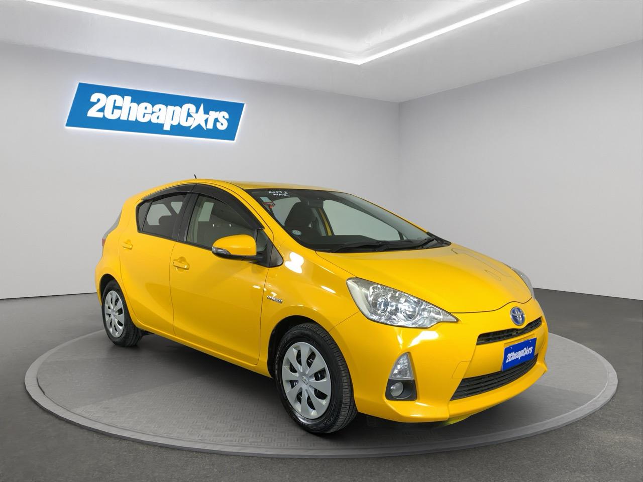 2012 Toyota Aqua S Hatchback PUSH BUTTON START + AUTO LIGHTS