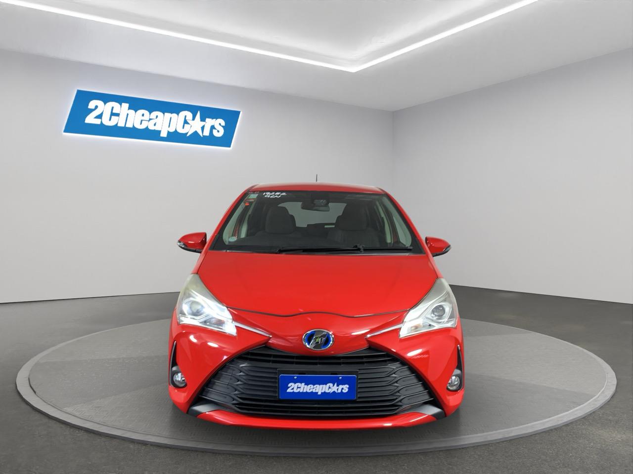 2017 Toyota Vitz Yaris Hybrid F Hatchback SMART KEY + REVERSING CAMERA + AUTO LIGHTS