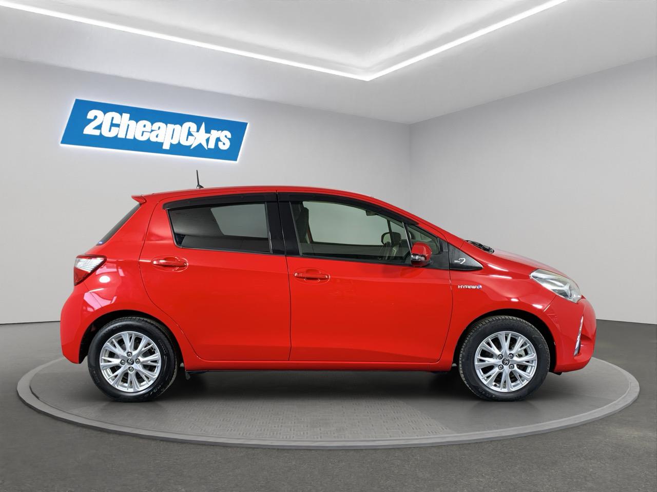 2017 Toyota Vitz Yaris Hybrid F Hatchback SMART KEY + REVERSING CAMERA + AUTO LIGHTS