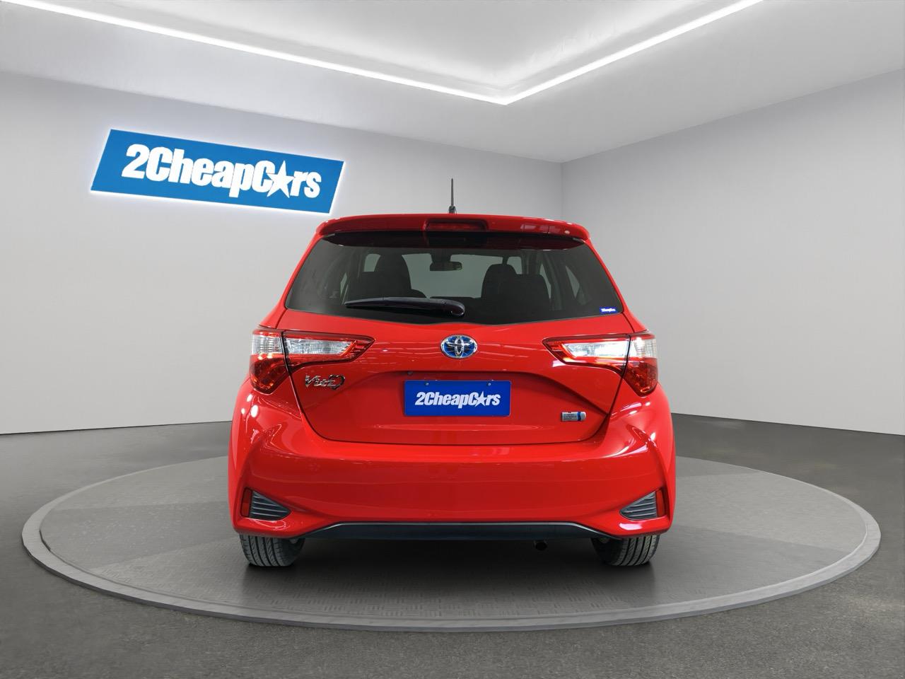 2017 Toyota Vitz Yaris Hybrid F Hatchback SMART KEY + REVERSING CAMERA + AUTO LIGHTS