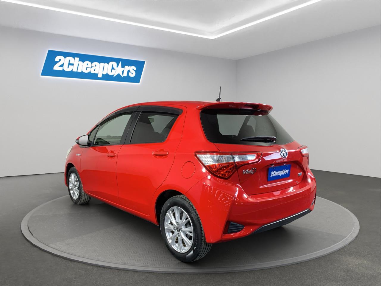 2017 Toyota Vitz Yaris Hybrid F Hatchback SMART KEY + REVERSING CAMERA + AUTO LIGHTS