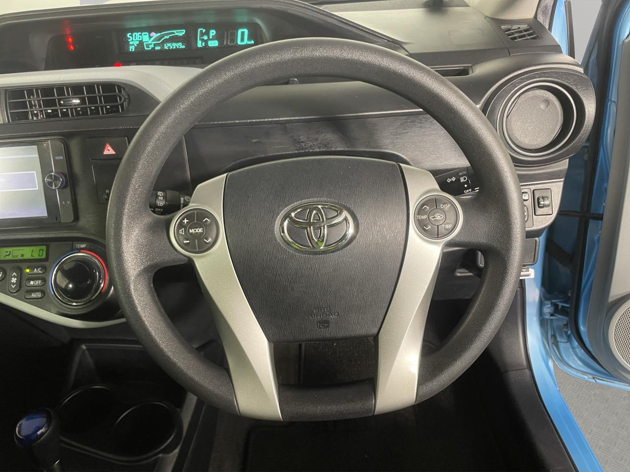 2013 Toyota Aqua S Hatchback REVERSING CAMERA + PARKING SENSORS