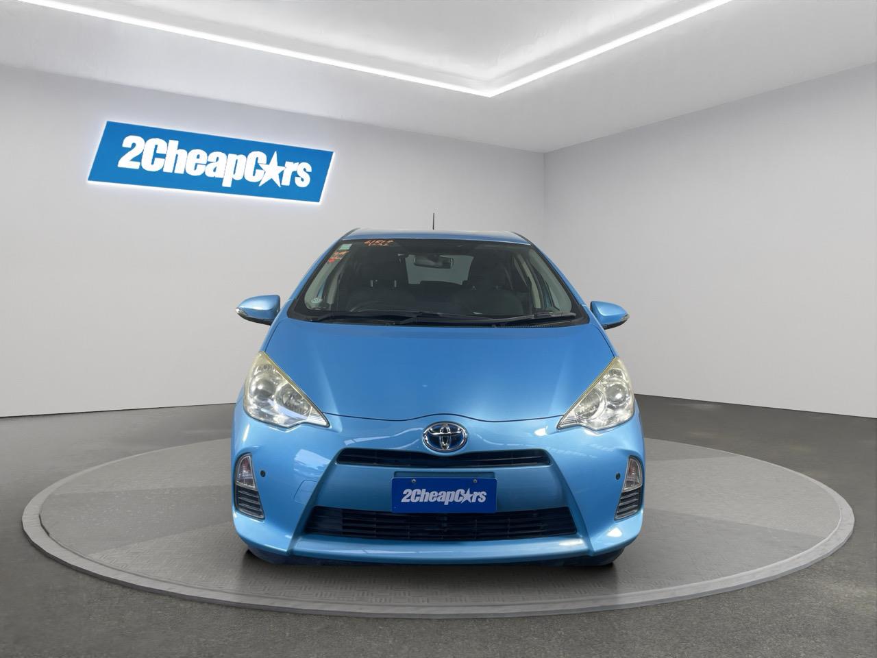 2013 Toyota Aqua S Hatchback REVERSING CAMERA + PARKING SENSORS