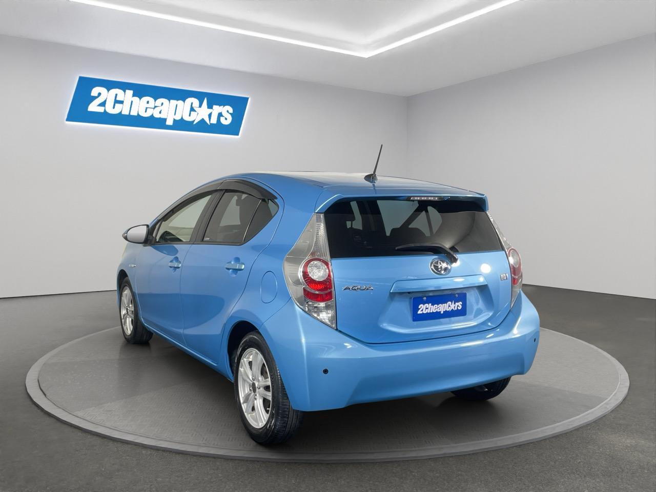 2013 Toyota Aqua S Hatchback REVERSING CAMERA + PARKING SENSORS