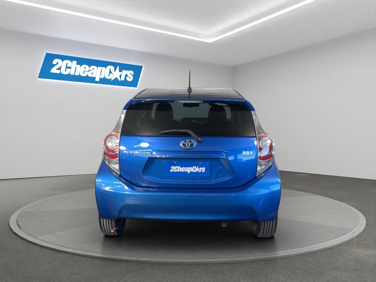 2014 Toyota Aqua S Hatchback REVERSING CAMERA + AUTO LIGHTS + PUSH BUTTON START