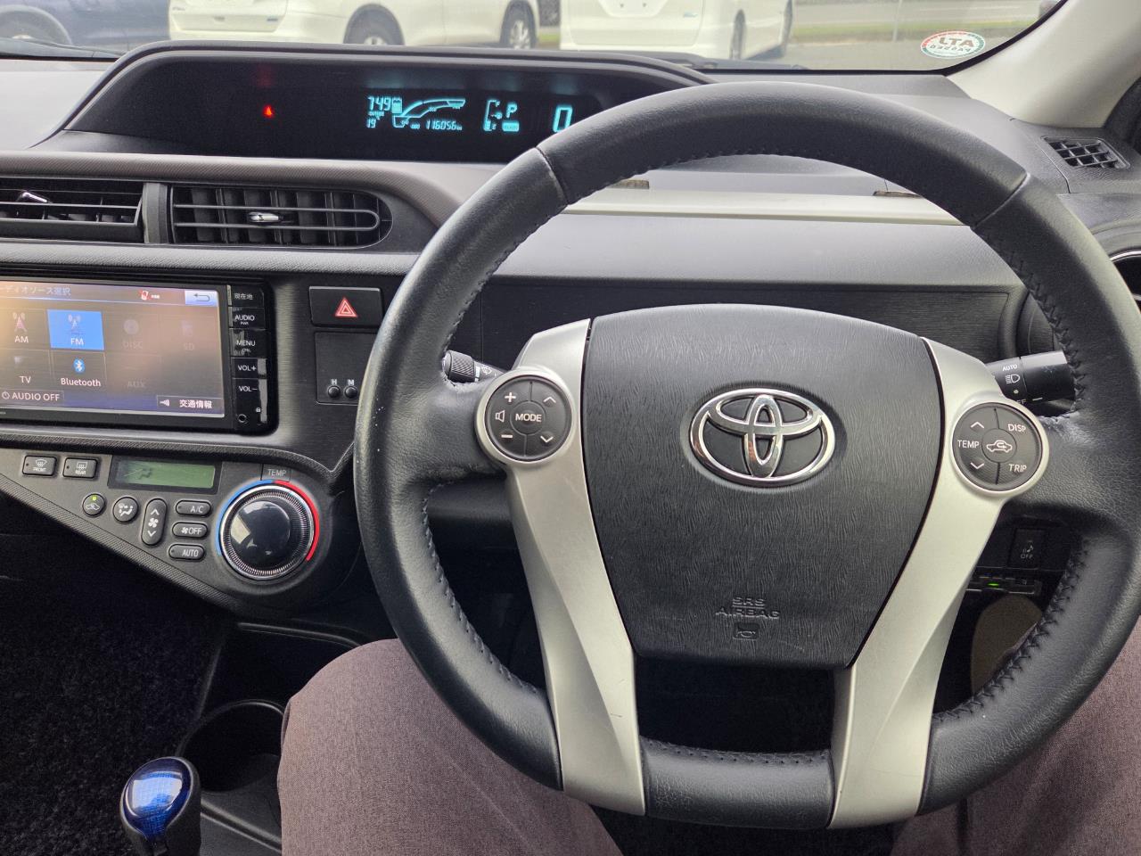 2014 Toyota Aqua G Hatchback SMART KEY + REVERSING CAMERA + PUSH START